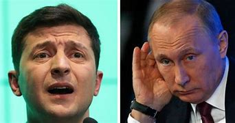 Image result for Putin Zelenskiy