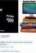 Image result for Apple Monitor Stand Meme