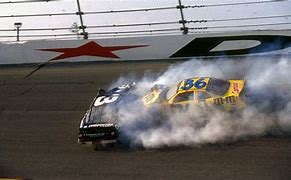 Image result for Dale Earnhardt Gold Toy Car Crash