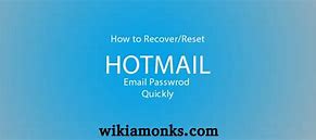 Image result for How to Get Forgotten Hotmail Password