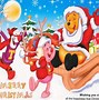 Image result for Cute Cartoon Christmas Wallpaper Winnie the Pooh