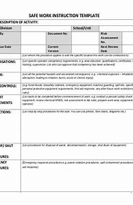 Image result for Project Instructions Template