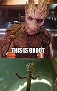 Image result for Groot Meme Wih Shannaon