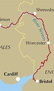 Image result for River Severn Wales Map