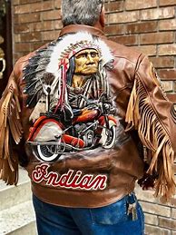 Image result for Vintage Indian Motorcycle Leather Jackets