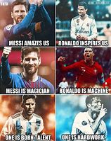 Image result for Messi vs Ronaldo Jokes