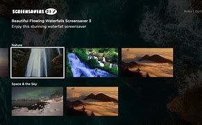 Image result for roku channels screensaver nature