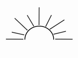 Image result for Half Sun SVG