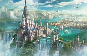 Image result for Water Floating Medieval City