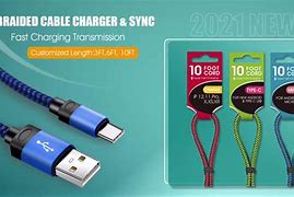 Image result for Yellow iPhone Charger Cable