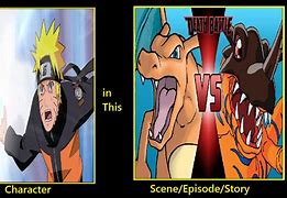 Image result for Naruto vs Pokemon Meme