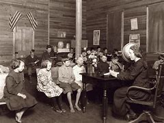 Image result for School 100 Years Ago