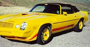 Image result for 2nd Generation Camaro Convertible