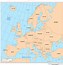 Image result for Clear Map of Europe with Names