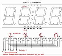 Image result for 7-Segment Display Counter Aoi 4 Inputs