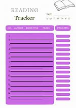 Image result for Reading Tracker Printable