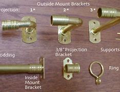 Image result for Victorian Curtain Rod Brackets