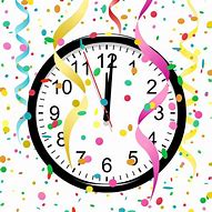Image result for New Year's Clock