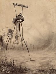 Image result for H.G. Wells Illustration