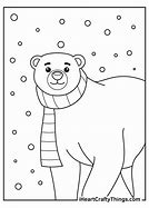 Image result for Polar Bear Coloring Pages