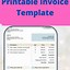 Image result for Blank Invoice Template Excel