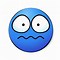 Image result for Worry Emoji Face