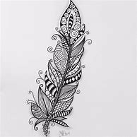 Image result for Feather Design Drawing