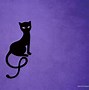 Image result for Cat Purple Silhuette