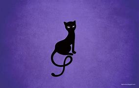 Image result for Minimalist Desktop Wallpaper Purple Cat