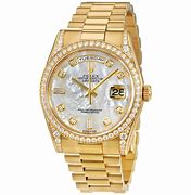 Image result for Women Rolex Oyster Perpetual 18K Gold
