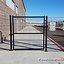 Image result for Chain Link Fence Gate Designs