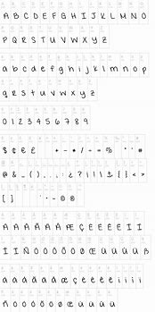 Image result for Handwriting Font Template