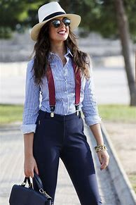 Image result for Women's Fashion Suspenders