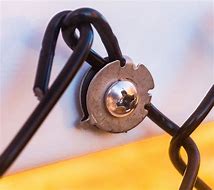 Image result for Vinyl Fence Wire Clips