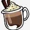 Image result for Cup of Hot Chocolate Clip Art with Clear Background