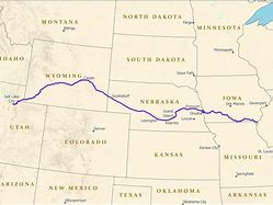 Image result for Map of Mormon Trail