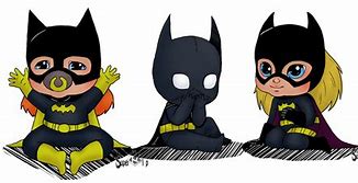 Image result for Baby Batgirl Cartoon