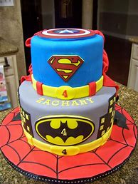 Image result for SuperHeroes Cake