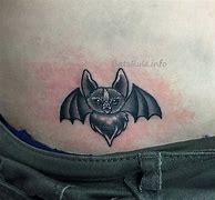Image result for Cartoon Bat Tattoo