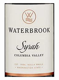 Image result for Waterbrook Syrah