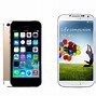 Image result for Apple 5S and Samsung Galaxy S4 Compare