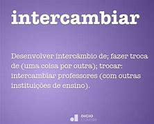 Image result for intercambiar