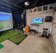 Image result for Garage Golf Setup