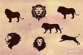 Image result for Lion DXF File