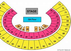 Image result for Frank Erwin Center Concert Seating Chart