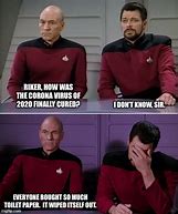 Image result for Picard Riker Steak Meme