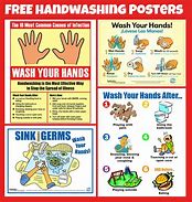 Image result for OSHA Hand Washing Signs Free Printables