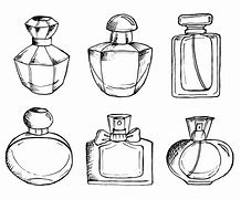 Image result for Perfume Bottle Drawing