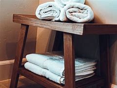 Image result for Bathroom Towel Shelf Rack