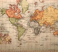 Image result for Victorian World Map